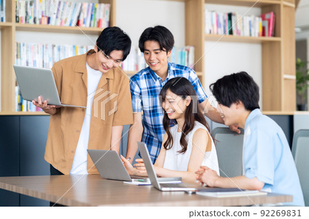 College student campus life study education PC Z generation College student campus life study education PC Z generation 92269831