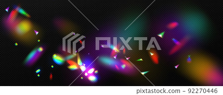 overlay rainbow effect, crystal light refraction overlay rainbow effect, crystal light refraction 92270446