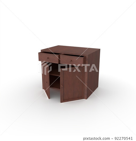 wooden box isolated on white background wooden box isolated on white background 92270541