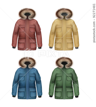 Set of winter coats 92271481