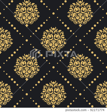 Victorian baroque pattern 92271774