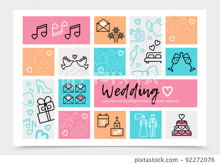 Wedding Infographic Template Wedding Infographic Template 92272076