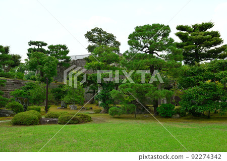 100 Fine Castles of Japan, Nijo Castle Honmaru Garden 100 Fine Castles of Japan, Nijo Castle Honmaru Garden 92274342