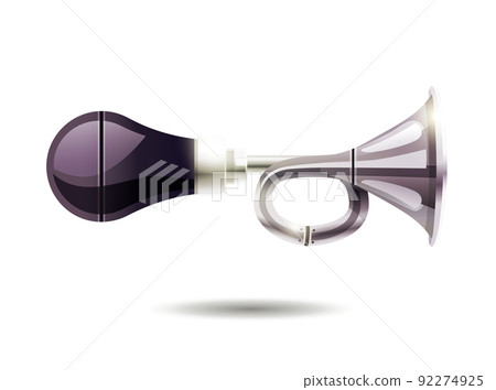 Car Horn Isolated Illustration Car Horn Isolated Illustration 92274925