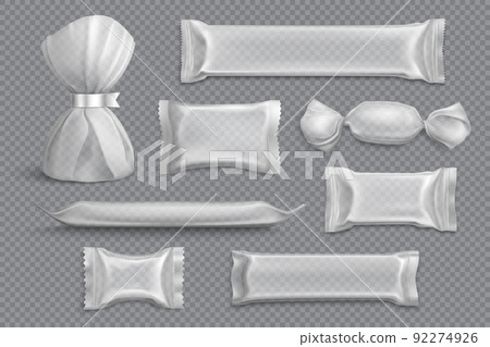 Candy Packaging Realistic Transparent 92274926