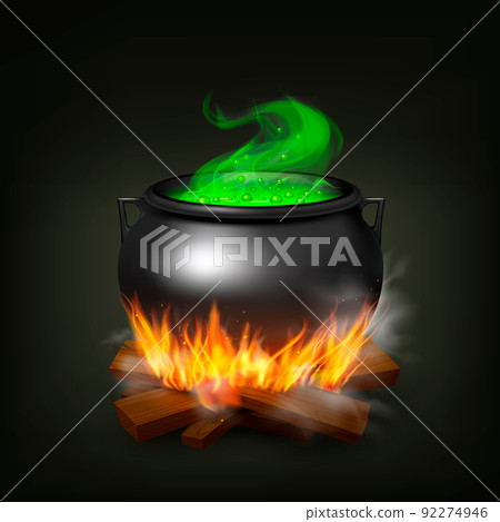 Witch Pot On Fire Witch Pot On Fire 92274946