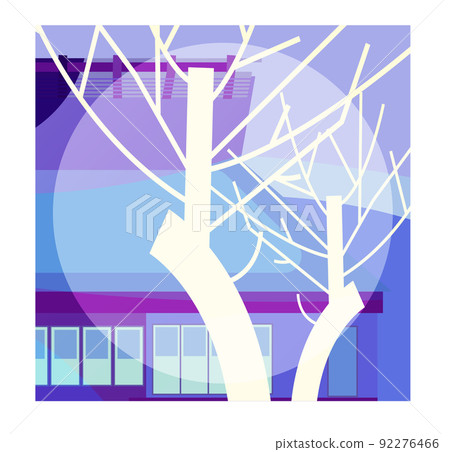 An old folk house that weaves the beautiful... - Stock Illustration ...