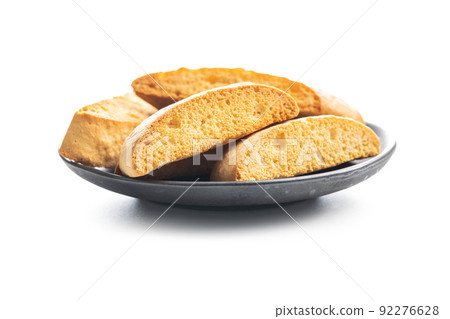 Sweet anicini cookies. Italian biscotti with anise flavor isolated on white background. 92276628