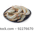 fresh shirmp isolated on background. 92276670