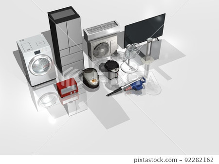 電器 家用電器 電器（3DCG圖像） 92282162