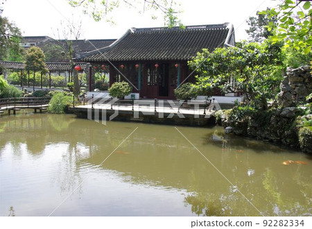 Classical Gardens of Suzhou, China A view of the Gardens of Suzhou (Classical Gardens of Suzhou) Chinese gardens of the Qing dynasty Classical Gardens of Suzhou, China A view of the Gardens of Suzhou (Classical Gardens of Suzhou) Chinese gardens of the Qing dynasty 92282334