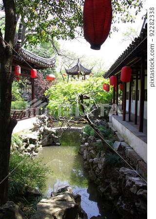 中國蘇州古典園林 蘇州園林景觀(蘇州古典園林) 清代中國園林 中國蘇州古典園林 蘇州園林景觀(蘇州古典園林) 清代中國園林 92282338