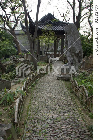 中國蘇州古典園林 滄浪亭風光 蘇州古典園林 世界遺產 中國園林 92282777