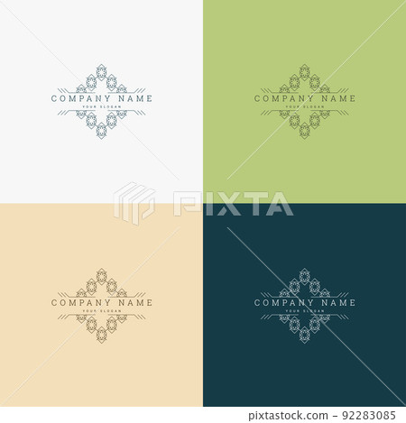 badge mosaic vintage creative logo template design badge mosaic vintage creative logo template design 92283085