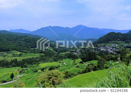 Yoshinobu Rice Terraces Summer in the Sky (Motoyama Town, Kochi Prefecture) Yoshinobu Rice Terraces Summer in the Sky (Motoyama Town, Kochi Prefecture) 92284286
