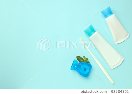 Concept of tooth care, space for text 92284501