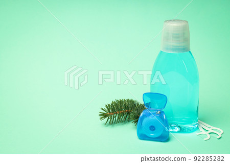 Concept of tooth care, space for text 92285282