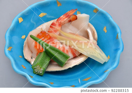 一盤日本懷石料理 92288315