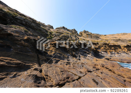 Yongmeori海岸, 海岸, 海灘, Geotrail, 砂岩地層, 山房山, 海, 波浪, 落潮, 貽貝, 92289261