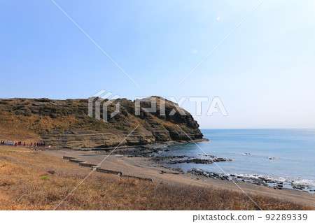 Yongmeori Coast, Coast, Beach, Sandstone Formation, Promenade, Attractions, Famous Places, Points of Interest, Geotrails, Geology, Strange, 92289339