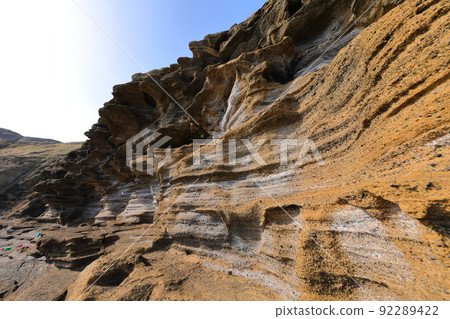 Yongmeori Coast, Coast, Beach, Sandstone Formation, Promenade, Attractions, Famous Places, Points of Interest, Geotrails, Geology, Strange, 92289422