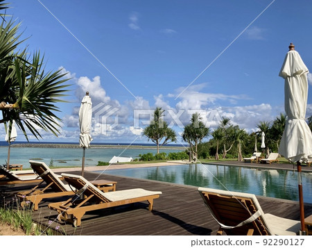 度假酒店無邊泳池和美景 92290127