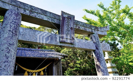 Torii gate of Ikazuchi Shrine in Tsushima City 92291774