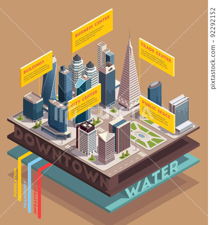 Skyscrapers Utility Systems Composition Skyscrapers Utility Systems Composition 92292152