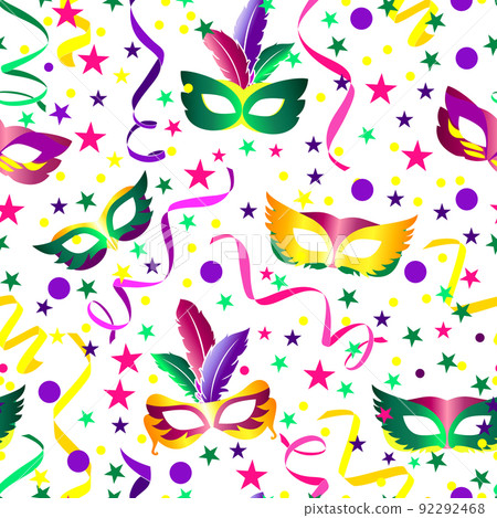Carnival seamless background Carnival seamless background 92292468
