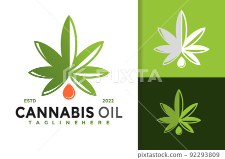 CBD Cannabis Oil Logo Design, Brand Identity logos vector, modern logo, Logo Designs Vector Illustration Template CBD Cannabis Oil Logo Design, Brand Identity logos vector, modern logo, Logo Designs Vector Illustration Template 92293809