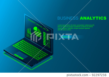 Concept business strategy, Web banner with laptop, Analysis data and Investment, Technology theme, Financial review with laptop and infographic elements Concept business strategy, Web banner with laptop, Analysis data and Investment, Technology theme, Financial review with laptop and infographic elements 92297238