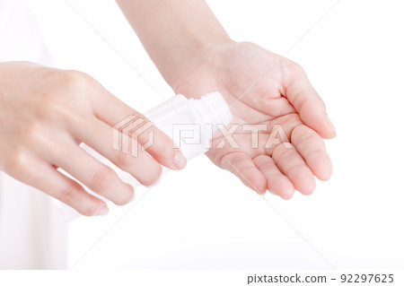 Female beauty hand parts 92297625