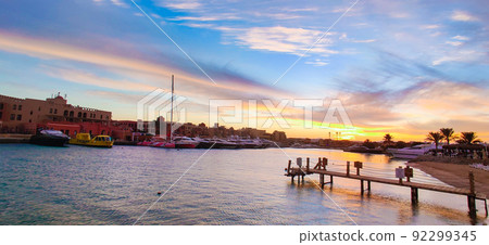 Colorful Sky at Sunset Colorful Sky at Sunset 92299345
