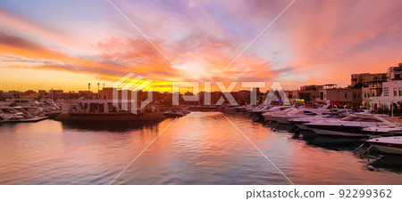 Colorful Sky at Sunset Colorful Sky at Sunset 92299362