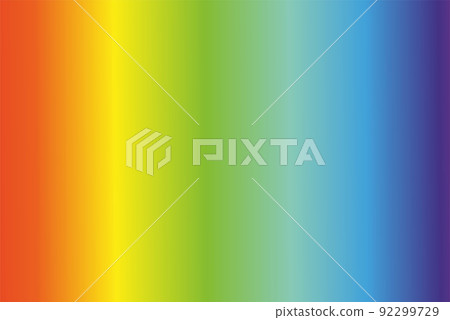 Illustration gradient color transition of rainbow colors.  92299729