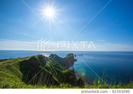Scenery of Cape Kamui, Shakotan Peninsula, Hokkaido 92303090