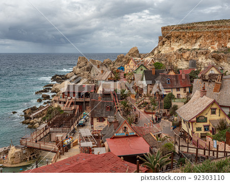 Popeye Village - a popular landmark and former film location in Malta 92303110