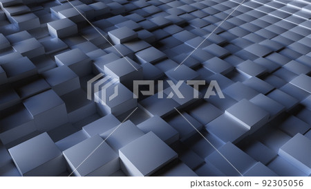 Waves of cubes 92305056