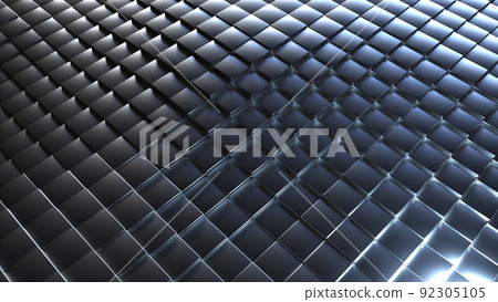 Surface silver cubes 92305105