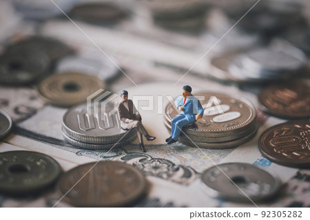 Two businessmen Two businessmen 92305282