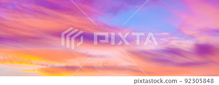 Colorful Sky at Sunset 92305848
