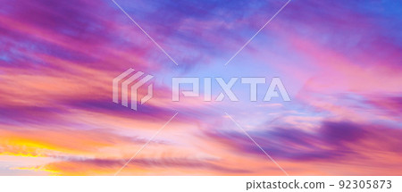 Colorful Sky at Sunset 92305873