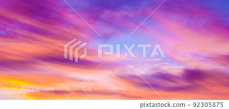 Colorful Sky at Sunset Colorful Sky at Sunset 92305875