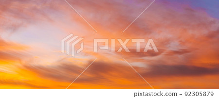 Colorful Sky at Sunset Colorful Sky at Sunset 92305879