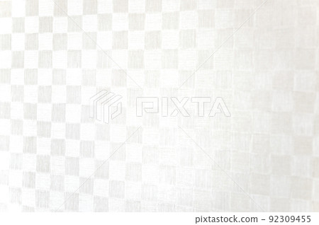 White and gray checkered background 92309455