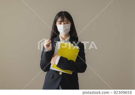 高中女生學習圖片 92309658