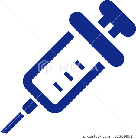 Syringe icon illustration 92309991