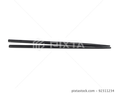 Chopsticks isolated on white background 92311234