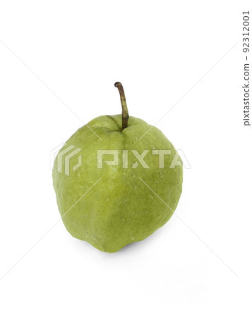 Guava fruit isolated on white background. Guava fruit isolated on white background. 92312001