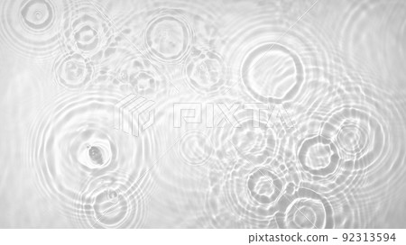 Background texture due to ripples on the water surface 92313594